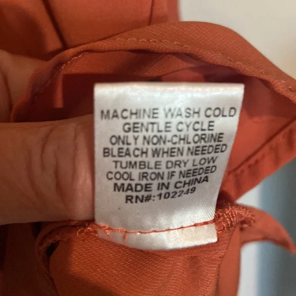 Skies are Blue Women’s plus size 2x rust color perfect for fall EUC - Picture 7 of 15